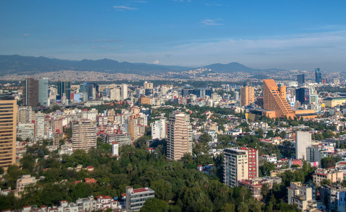 polanco mexico city mx mex mexicocity cdmx skyline cityscape landscape urban mountain hdr aerial