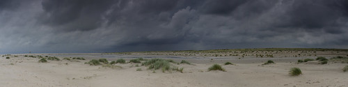 zandmotor netherlands hague cloud sky panorama