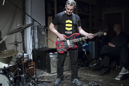 Lean Left (Paal Nilssen-Love / Ken Vandermark / Terrie Ex / Andy Moor) at Cafe OTO | by Dawid Laskowski