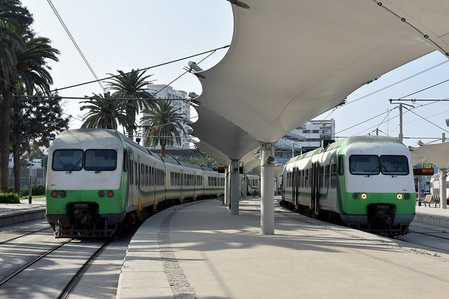 Casa Port (Morocco), 'Belgian' trains