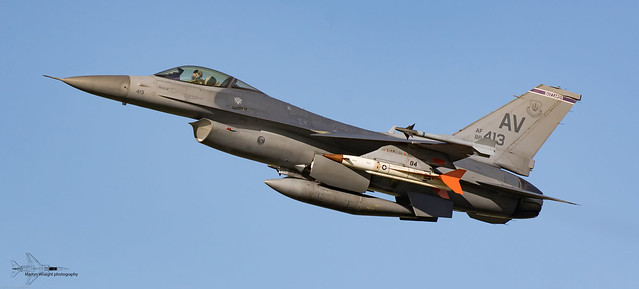 US Air Force F16CM Fighting Falcon