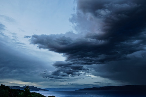 Clouds by dominidomk, Ravni / Croatiarot ravni croatia wolken clouds storm adriatic sea blue monumental