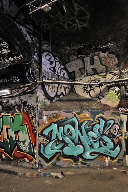 London Leake Street Tunnel Art Graffiti #96