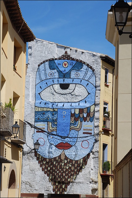 🇪🇸 🇪🇺 Mural en Huesca (Aragón, España, 23-4-2017) ⭐