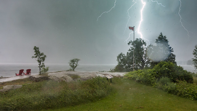 Lightning At Mallorytown Landing