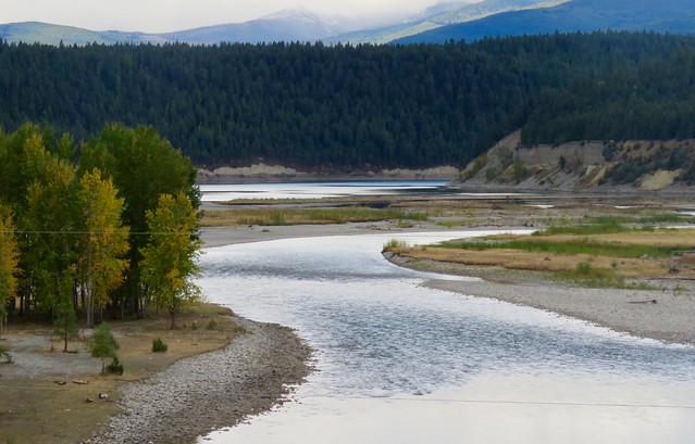 The Elk River, near the Canada / USA border