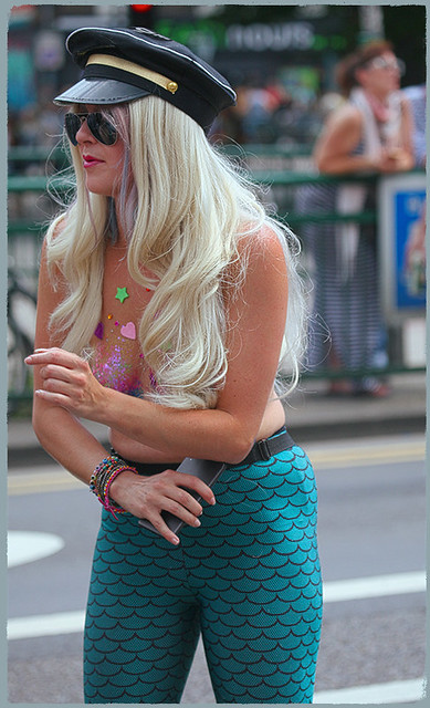 Brighton Community Pride 2017: Meter Mermaiden