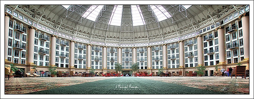 atrium westbaden indiana hotel wideangle pov architecture interior photoborder hamon nikon d3200 sigma 1020mm panorama symmetry