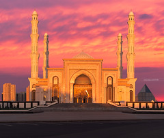Hazret Sultan Mosque. Nur-Sultan / Astana City (Kazakhstan)