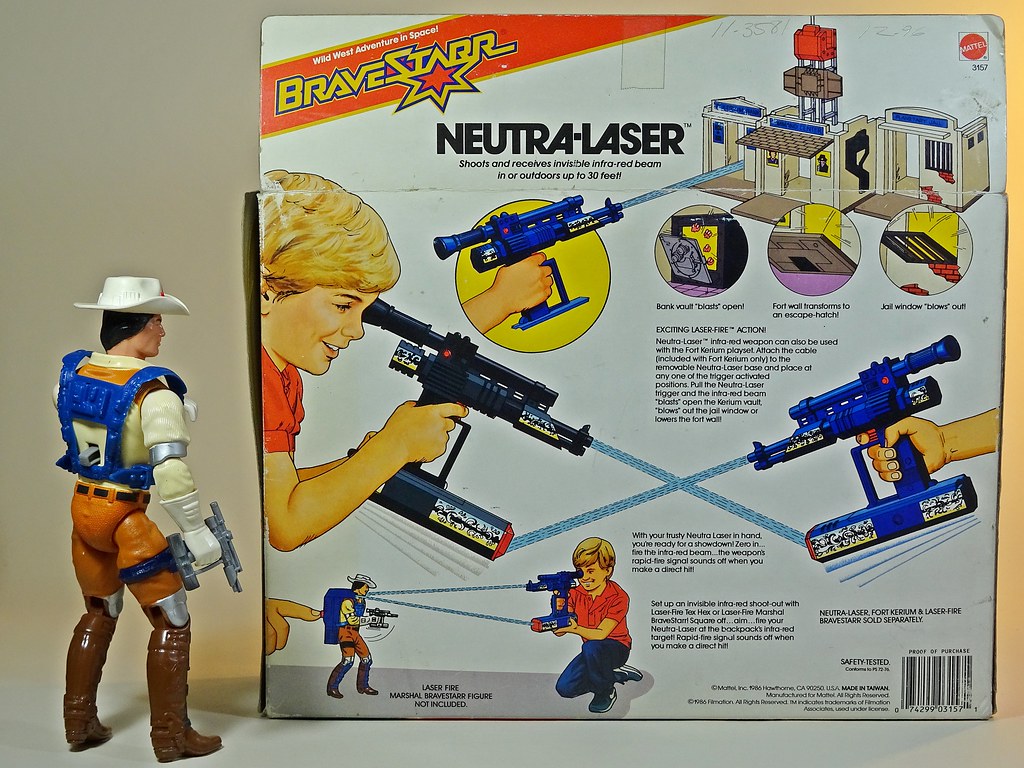 1986 Mattel Bravestarr Fort Kerium Playset -  Canada