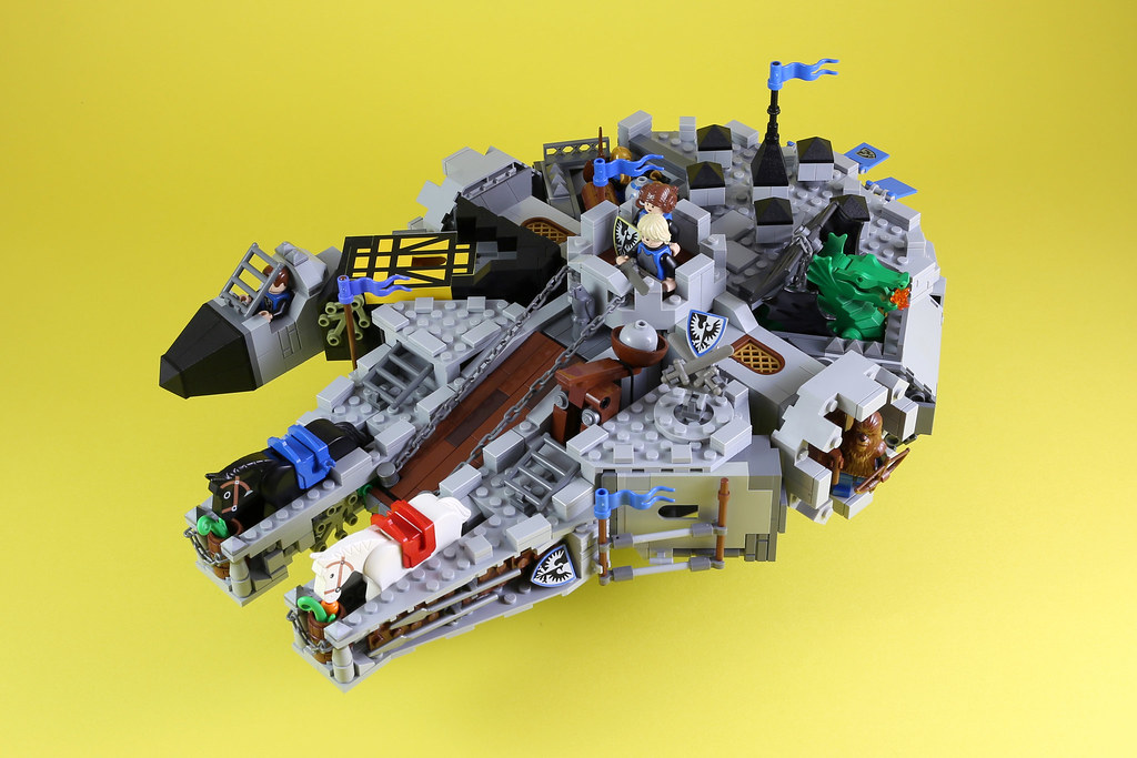 Flying Castle Black Falcon Lego 7 Flickr