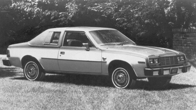 1982 AMC Concord Limited 2-door sedan, August 1981 American Motors press photo