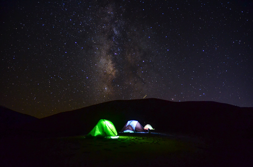 Milky Camp - Great Sand Dunes NP, Colorado