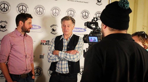 That time you interviewed @therealbillpullman at the @woodstockfilmfest! For the last ten years, our students have worked with the Film Festival to create short promotional, archival, and news package videos for the events! This year, the students worked