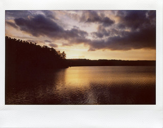 Laurel Lake At Sunset; Lee, Massachusetts