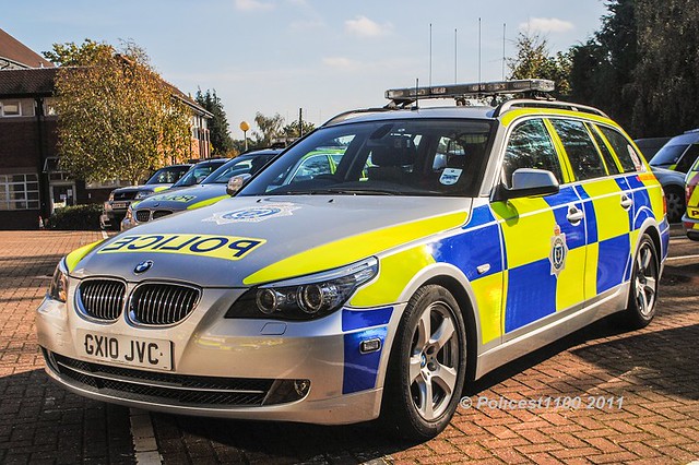 Sussex Police BMW 530D GX10 JVC