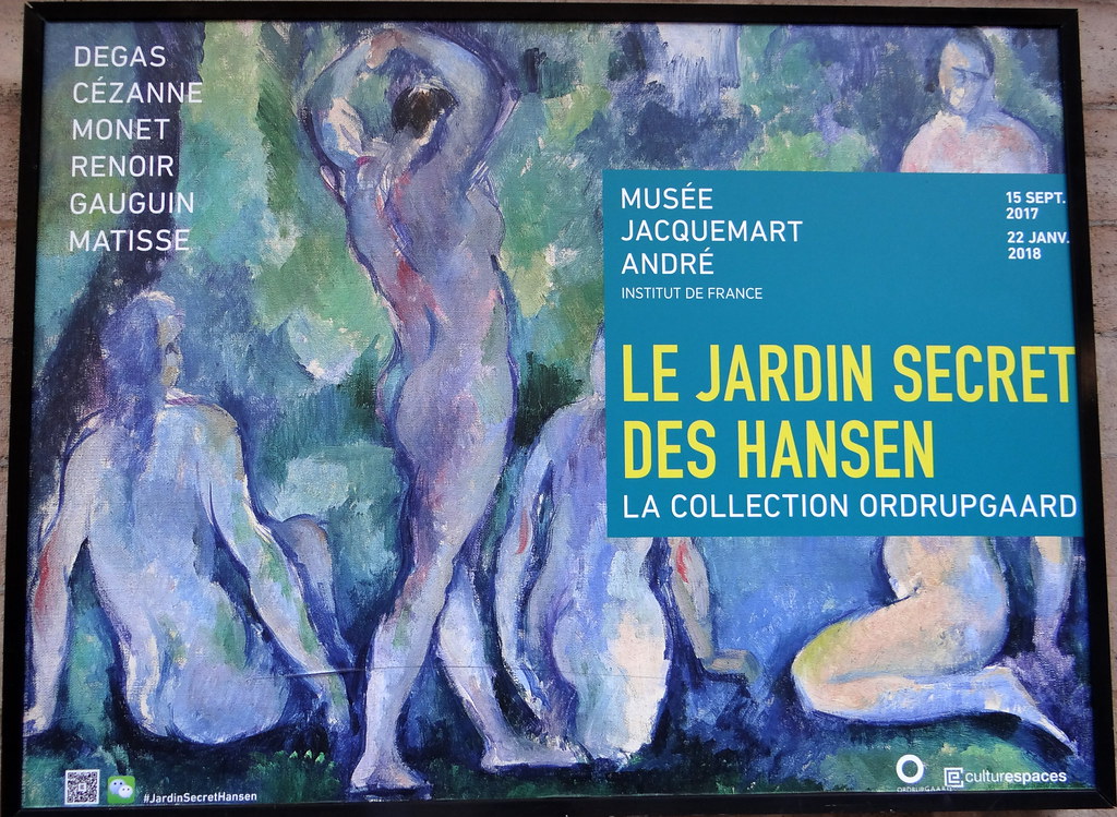 The Hansens' Secret Garden: The Ordrupgaard Collection, an exhibition at the Musee Jacquemart Andre, Paris