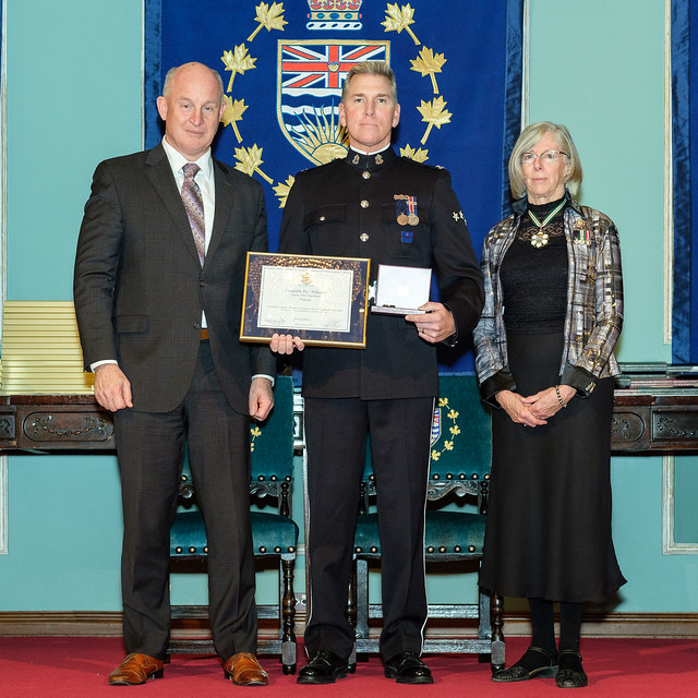 Officers from across BC honoured for valour and meritorious service