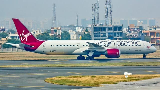 Virgin Atlantic B787-9 Dreamliner G-YSPY 'Miss MoneyPenny' New Delhi (DEL/VIDP)