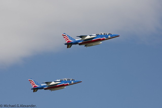 Patroulie de France Alpha Jets.