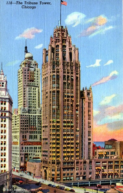 Tribune Tower Building Chicago IL
