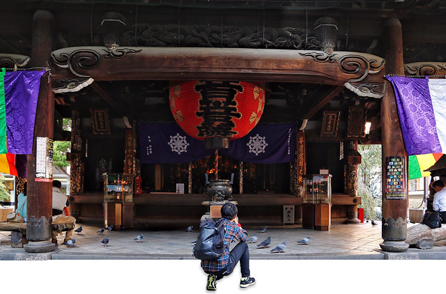 Me & Rokkakudo Temple (六角堂)
