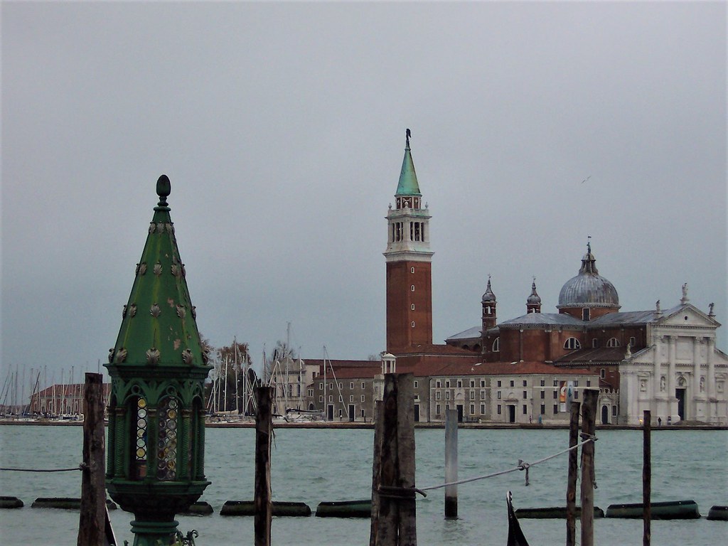 View across the lagoon to Giudecca, Venice