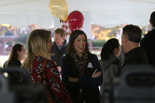 Reconnecting with Profs - Affinity Reunion Tent