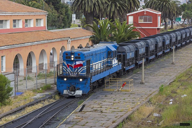 Locomotora 5 CAP | Estación La Serena