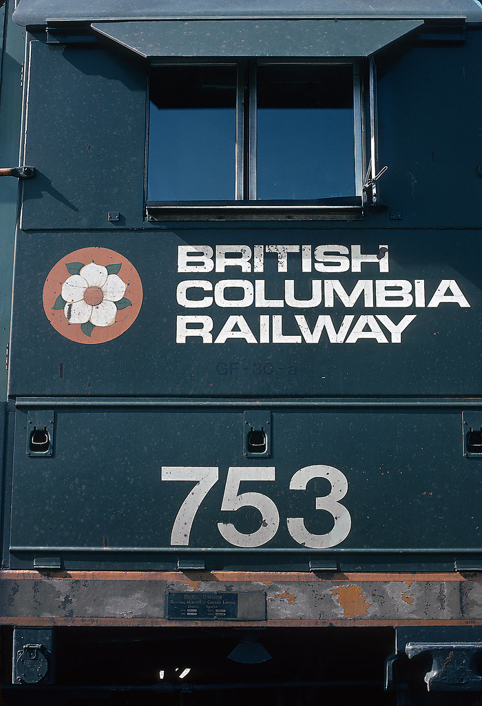 BC Rail SD40-2 753 -- 3 Photos | At Fort St. John, British C… | Flickr