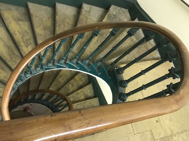 Staircase in Elmwood Hall, Belfast