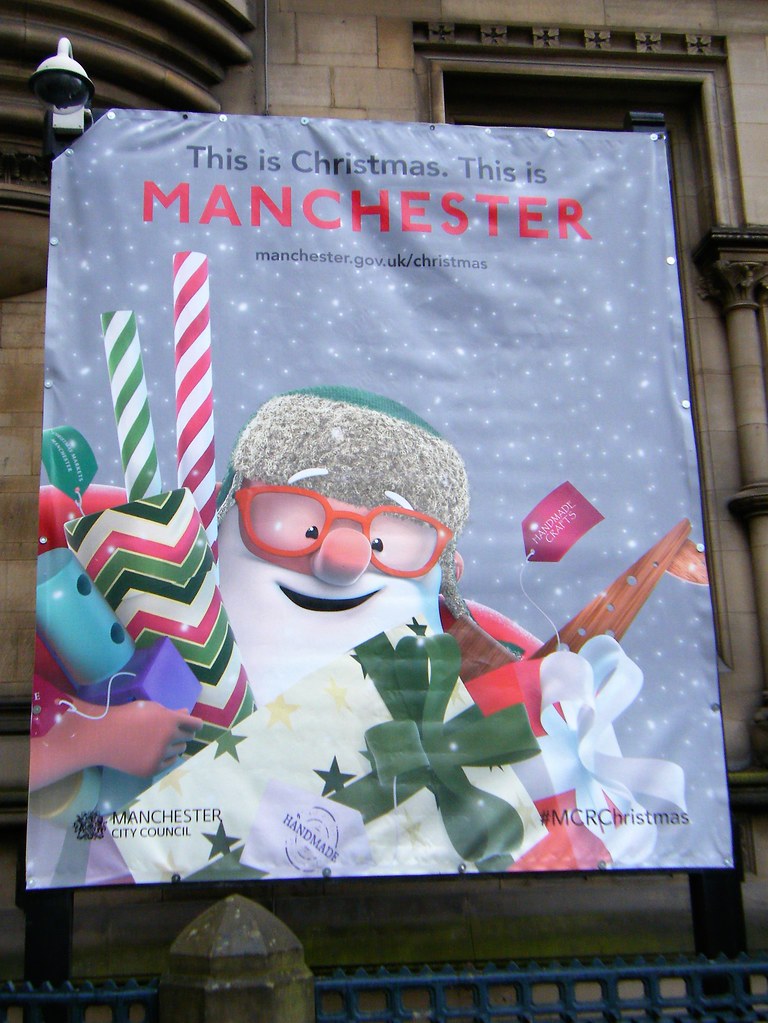 HAPPY CHRISTMAS MANCHESTER = manchester.gov.uk/Christmas