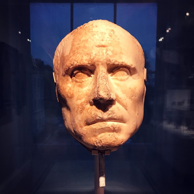 Marble Head Of A Man Of Note - (1st Century BCE / 1st Century CE)