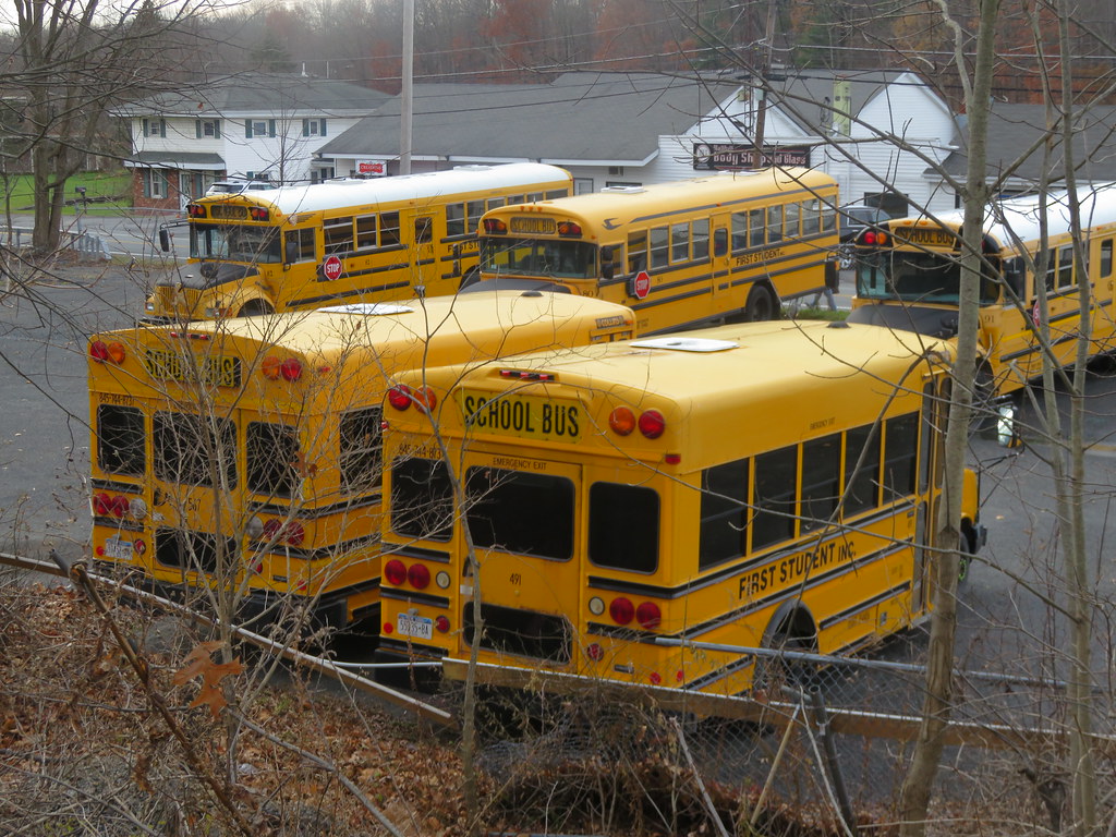 First Student 565 First Student #567 and #491 | ThoseGuys119 | Flickr