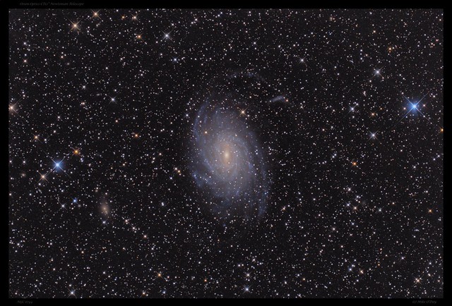 Spiral galaxy NGC 6744 in the constellation Pavo - by Mike O’Day ( https://500px.com/mikeoday )
