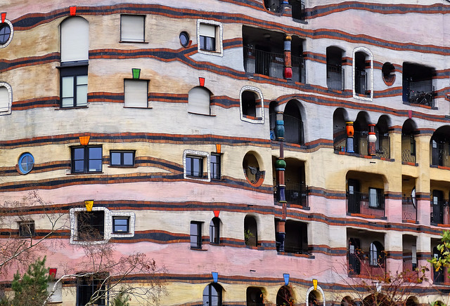 Hundertwasserhaus 'Waldspirale'