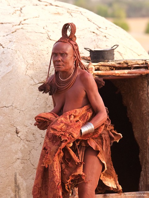 IMGP1607 Blue eyes Himba Woman