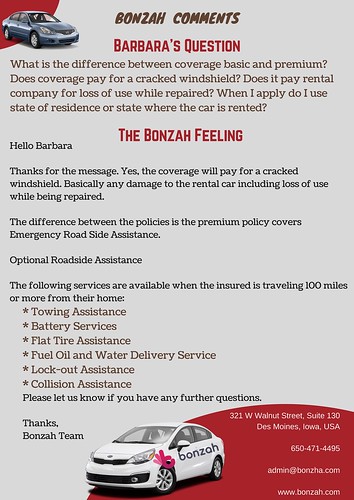 Bonzah Clear Your Doubts Regarding Rental Car insurance