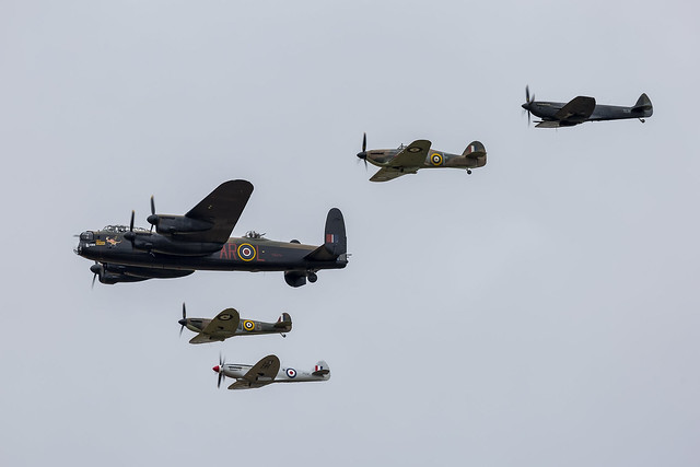 Battle of Britain Memorial Flight (Thompson formation) - 6