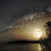 #moon #surreal #viequespuertorico #Vieques #jenren #stars #milkyway