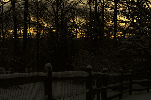 Sunset - 12/10/17 by myvreni, vermont autumn nature fall outdoors snow sunset