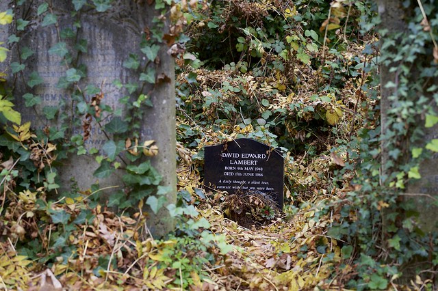 The grave of David Lambert