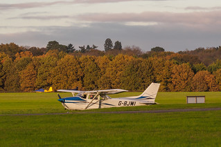 Aircraft at Fairoaks Airport-EB080291-Edit