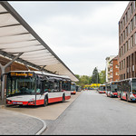 24-04-17 Hochbahn Solaris Urbino IV 1627 + Citaro's, Hamburg - S+U-Bahnhof Barmbek