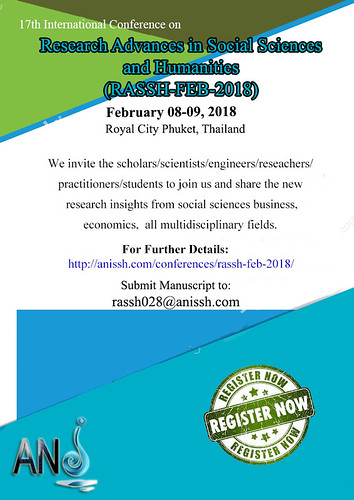17th International Conference on Research Advances in Social Sciences and Humanities (RASSH-FEB-2018)