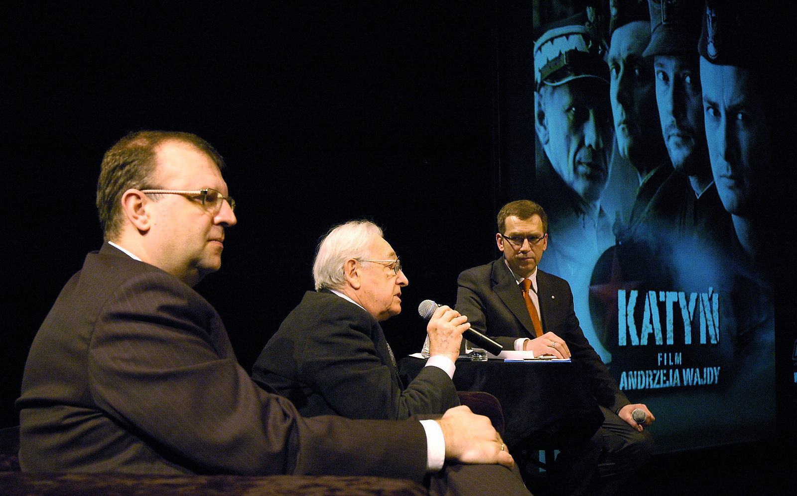 Premiera filmu "Katyń"