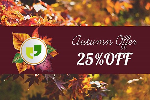 Autumn is officially coming to its end, as is our Special Offer! 25% discount on our courses. Don't miss out! Contact us now!