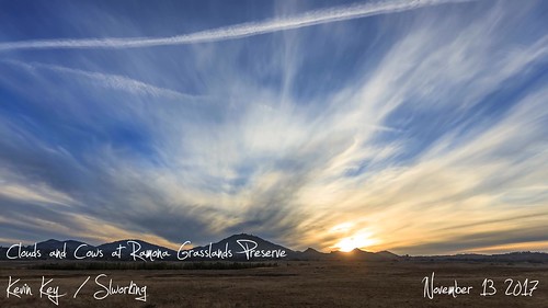ramona california sandiego sandiegocounty sunset clouds sky cows timelapse ramonagrasslandspreserve