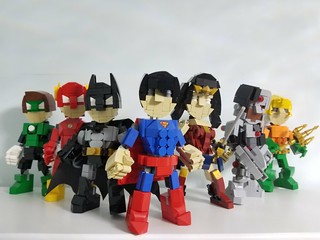 Lego Justice league deformed action figure series | by Tony the light