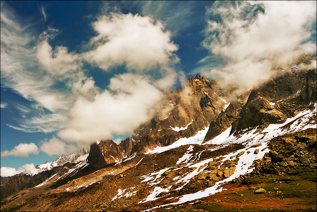 Alps peaks - Chamonix